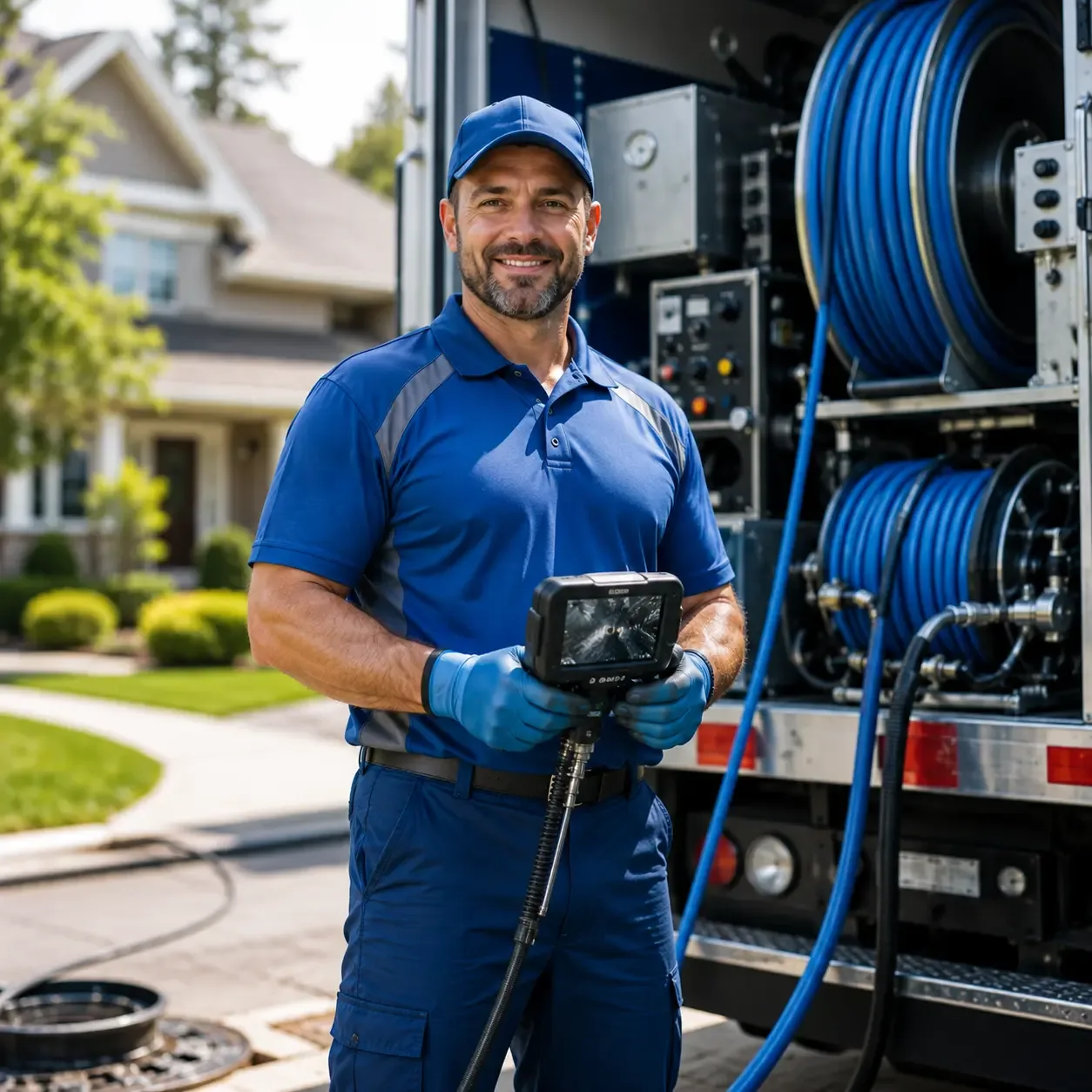 Local outdoor drain cleaning specialists in Greenville, IN